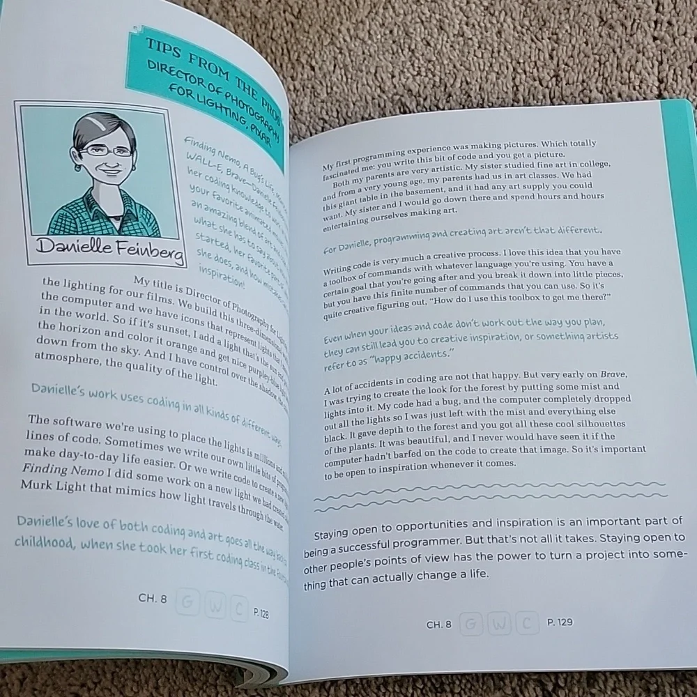 "Girls Who Code" Paperback Book - Picture 3 of 4